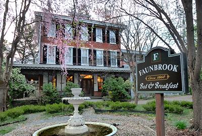 Faunbrook Bed & Breakfast, West Chester, Pennsylvania, Romantic