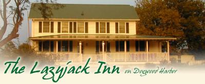 The Lazyjack Inn on Dogwood Harbor, Tilghman Island, Maryland