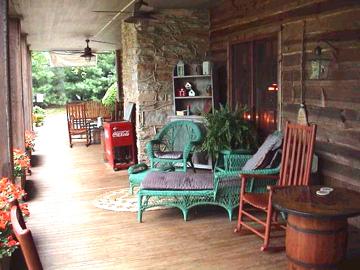 Relax on our comfortable front porch