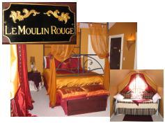 Le Moulin Rouge Suite with private ensuite