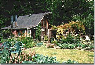 The Barn Cottage is a building across from the farmhouse that has two rooms, Cedar and Pine.