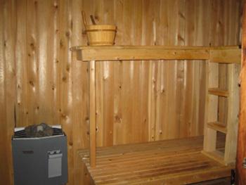Sewall House sauna