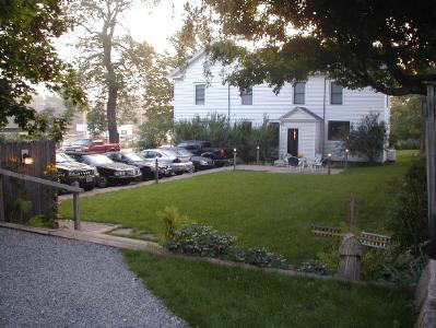 yard between two houses