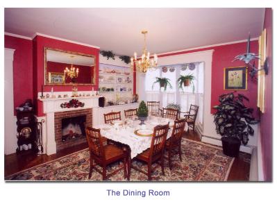 Dining room where breakfast is served
