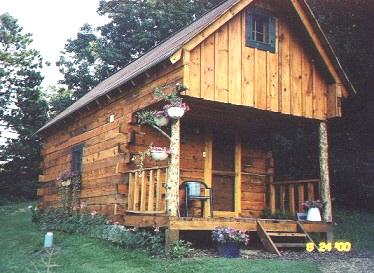 Grapevine Log Cabins Bed & Breakfast, Sparta, Wisconsin, Pet Friendly, Romantic